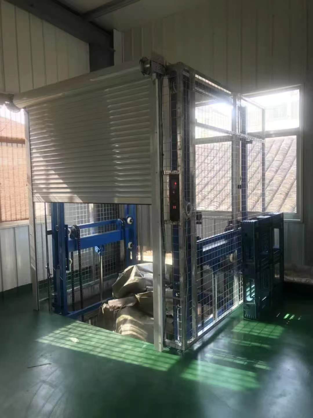 液壓升降貨梯,導軌鏈條式